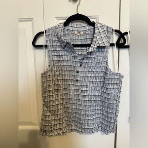 Anthropologie Pilcro Cropped Blouse